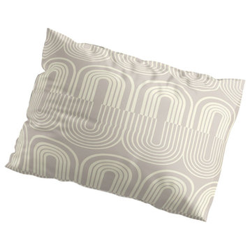 Deny Designs Grace Arch pattern Pillow Sham, King