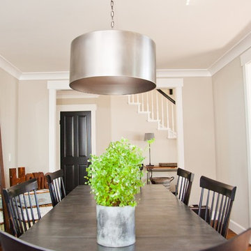 Oak Park Transitional Dining Room