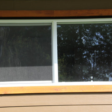 Stewart Ave Comox - Hardie Plank Siding Doors Windows