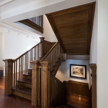 Timber stairs