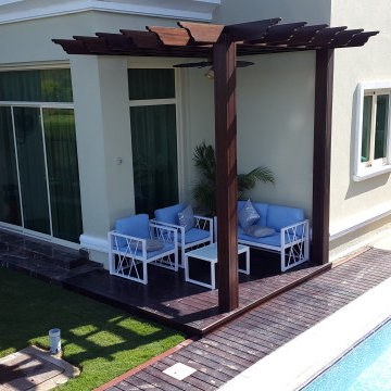 Swimming pool and landscape