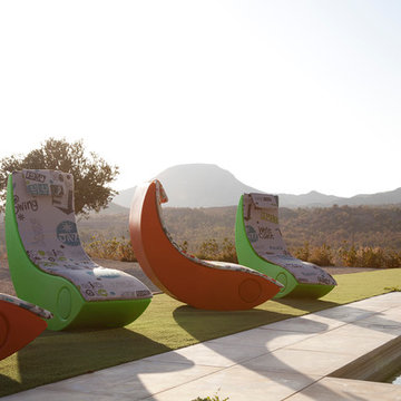 La Siesta Outdoor Chaise Lounge by Famaliving California