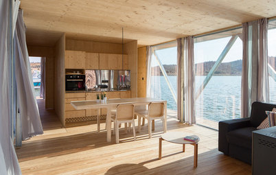 A New Prefab Floating Home: Just Add Water