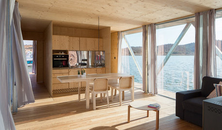 A New Prefab Floating Home: Just Add Water