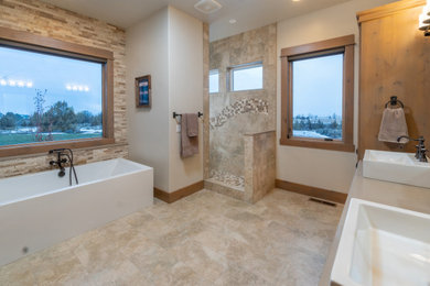 Example of a bathroom design in Other