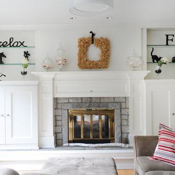 Coastal Style Family Room