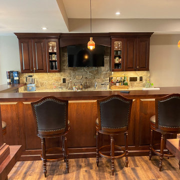 Irish Bar, Theater area and Exercise Room in Glen Mills, PA