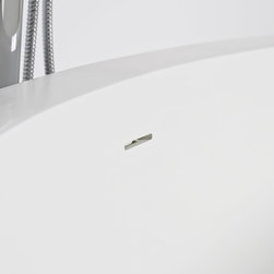 Lusso Stone Oceanus Solid Surface Freestanding Stone Resin Bath 1900 - Products