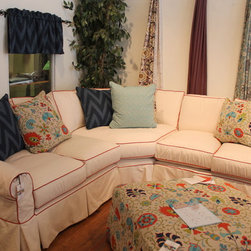 Slipcovered Furniture - Sectional Sofas