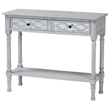 Zoya Console Table, 2-Drawer