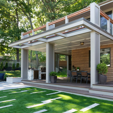 Modern Poolside Respite