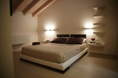 Immagine di una camera da letto minimal