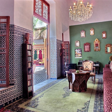 Maison d'hôtes au Maroc, aménagement et decoration interieure