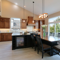 Rolling Meadows, Illinois - Transitional - Walnut Table Top - Table Tops And Bases