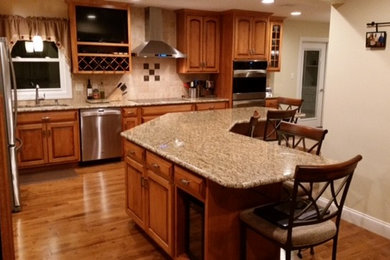 Elegant kitchen photo in Other