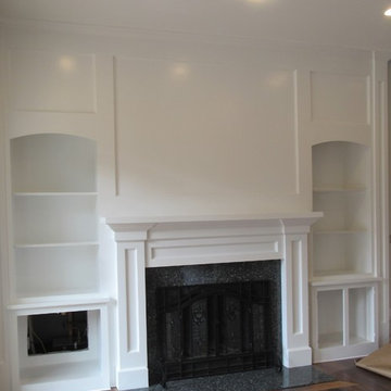 Built-in Book Shelves