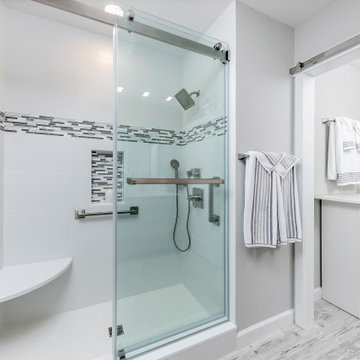 Hall Bath with Second Floor Laundry