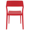 Snow Dining Chair, Red, Set of 2