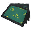 Oregon Ducks Placemat With Border, Set, of 4