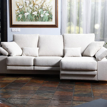Nimbo Sectional Sofa Power Sliding Chase Lounge by Famaliving California