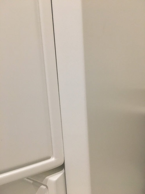 1 inch doors on 3/4 causing rubbing