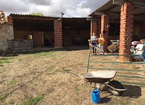 Cubrir unas columnas de ladrillo