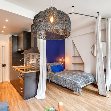 Rénovation d'un studio de 25m2 dans le Marais