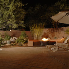 Desert landscaping