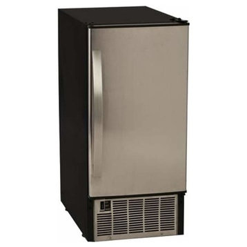 EdgeStar IB450 15"W 25 Lbs. Capacity Built-In Ice Maker - Stainless Steel