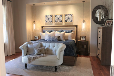 Example of a bedroom design in Austin