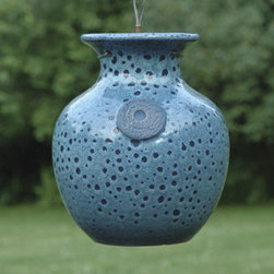 Sapphire Sea Foam Down Under Pot - Outdoor Decor
