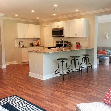 "Eclectic and Trendy" Vacant Staging