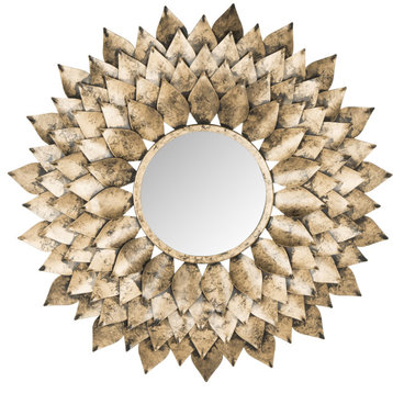 Provence Sunburst Mirror - Gold
