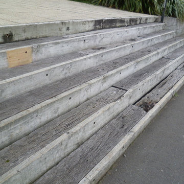 Wellington Wharf Railway sleepers