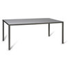 Durham Industrial Gray Concrete Dining Table