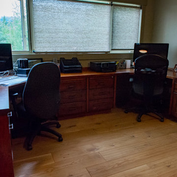 extensive renovation of a log house in Rural Smithers