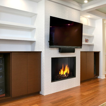 Contemporary Wenge and Gloss Kitchen