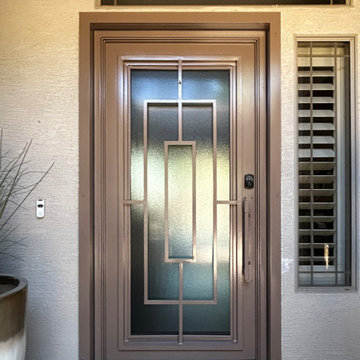 Elite Horizon Iron Entry Door with Digital Lock