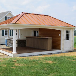 Display Avalon Pool House - Outdoor Structures