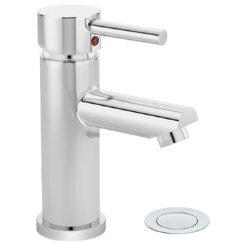Symmons SLS3512PP Dia 1.0 GPM 1 Hole Bathroom Faucet - Polished Chrome