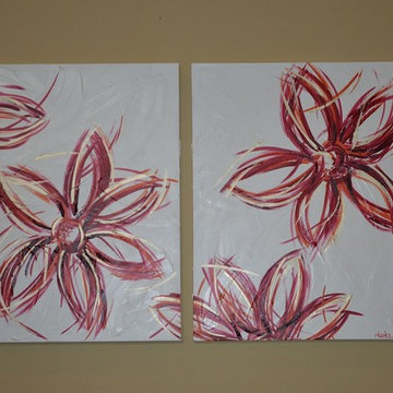 Whitehall Cove  Acrylic original paintings in canvas project