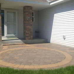 Front Patio, Small Retaining Wall, Fence Installation - Products