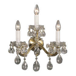 Inviting Home - Maria Theresa Crystal Sconce - Wall Lighting