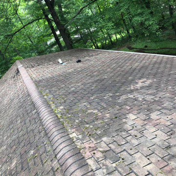 CertainTeed Landmark Pro shingles installed in Heather Blend