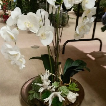 In store pre-designed Arrangements @ AccentSilk 15315 Midway Rd. Addison Texas