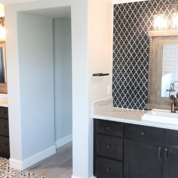 White Subway Tile Master Bathroom