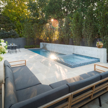 A "Quick Dip" - Custom Concrete Pool & Spa