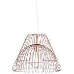 Mitzi - Mitzi Katie 1-LT Large Pendant H180701L-POC - Polished Copper - This 1-LT Large Pendant from Mitzi has a finish of Polished Copper and fits in well with any Industrial style decor.