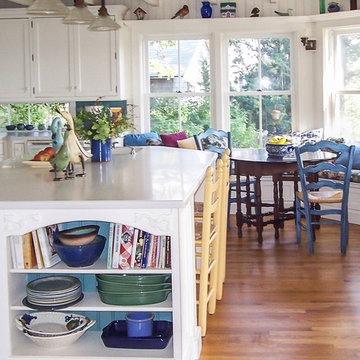 Martha's Vineyard Harbor View Kitchen