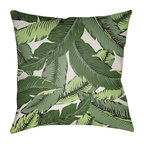 Banana Leaf Pillow 18x18x4
